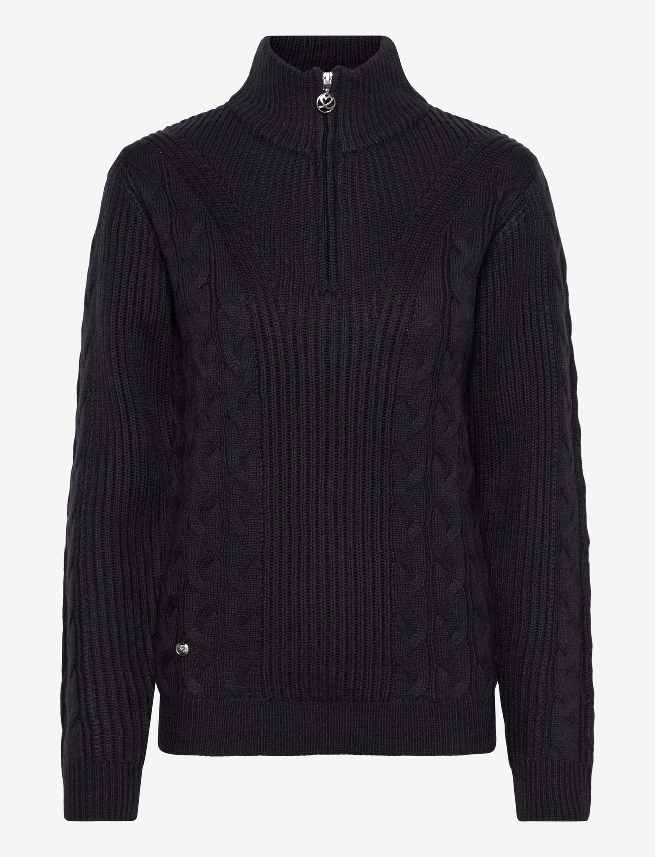 Daily Sports - Cable LS Pullover unlined - sweatshirts - navy - 0