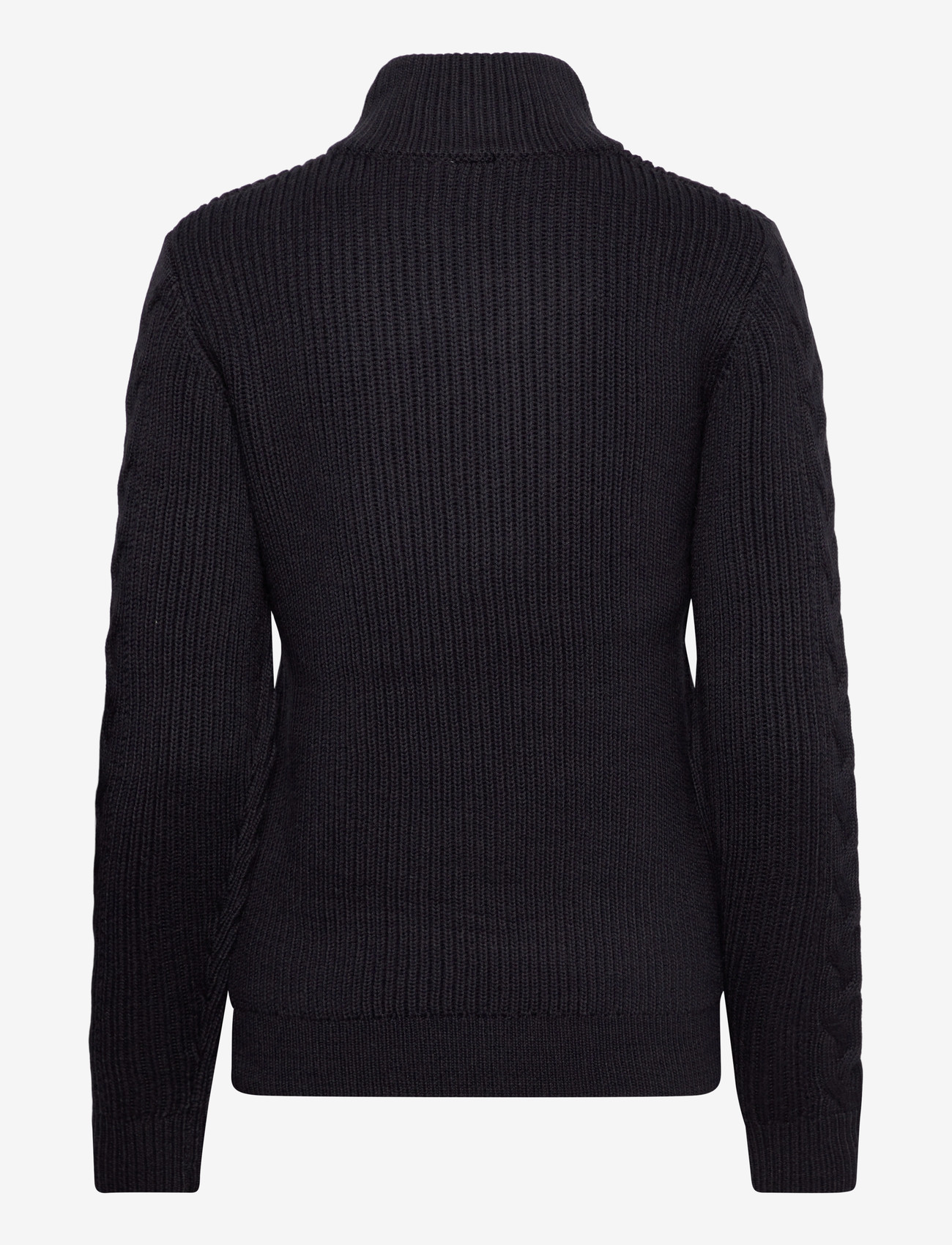 Daily Sports - Cable LS Pullover unlined - sweatshirts - navy - 1