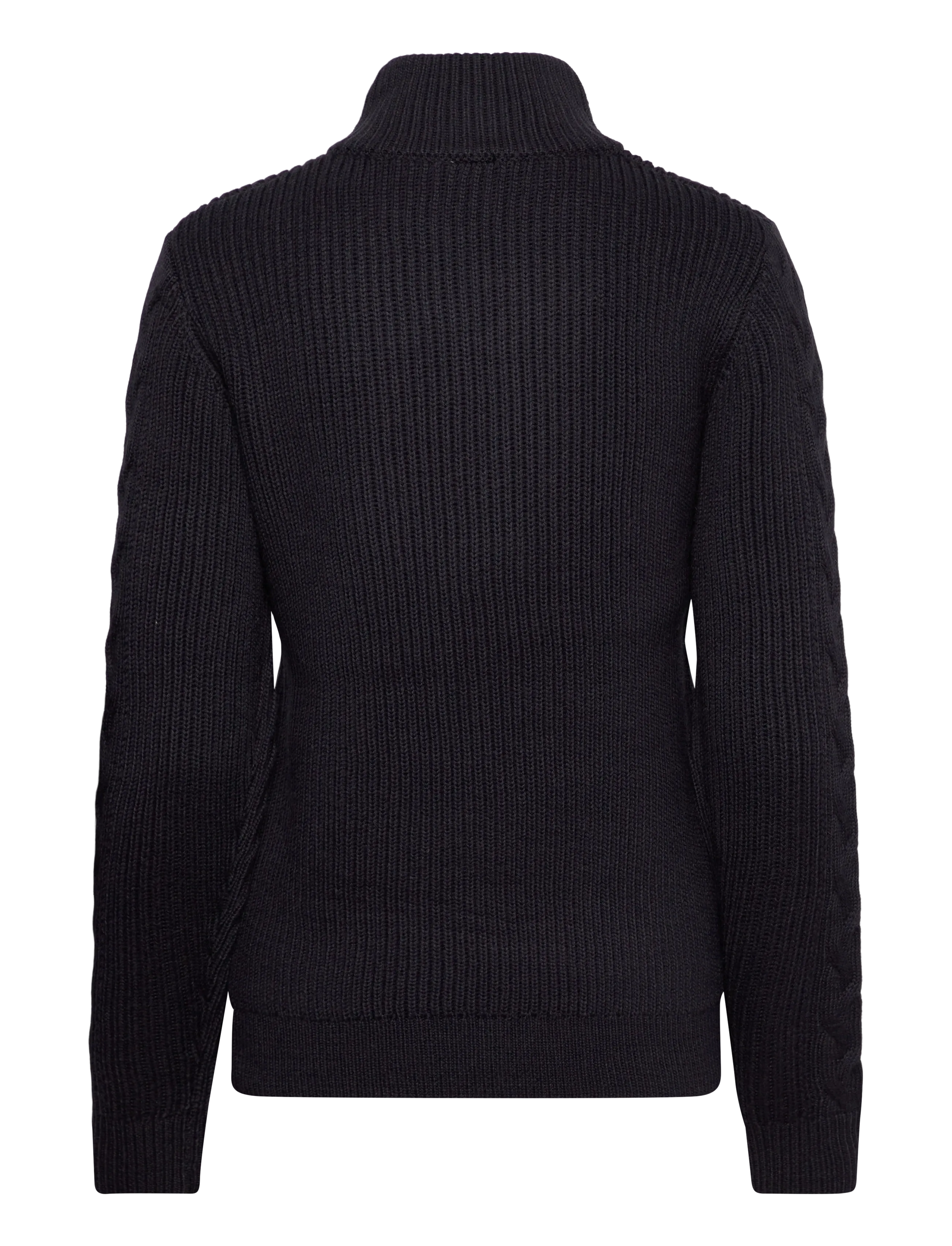 Daily Sports - Cable LS Pullover unlined - sweatshirts - navy - 1