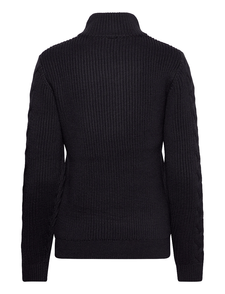 Daily Sports - Cable LS Pullover unlined - sweatshirts - navy - 1