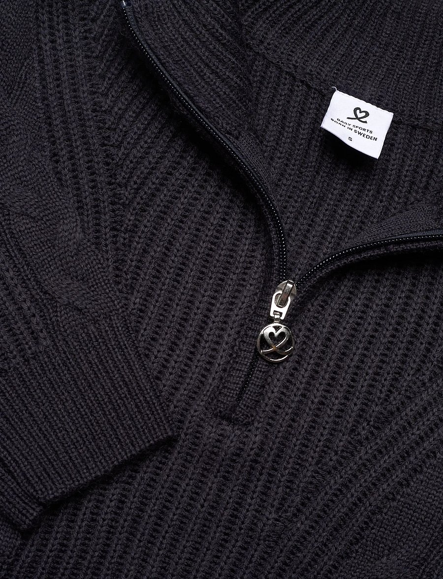 Daily Sports - Cable LS Pullover unlined - sweatshirts - navy - 2