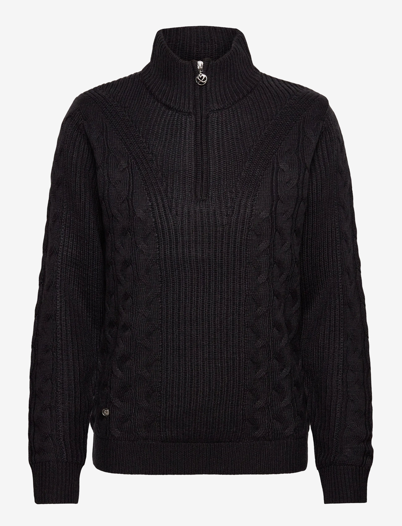 Daily Sports - Cable LS Pullover lined - megztiniai ir džemperiai - navy - 1