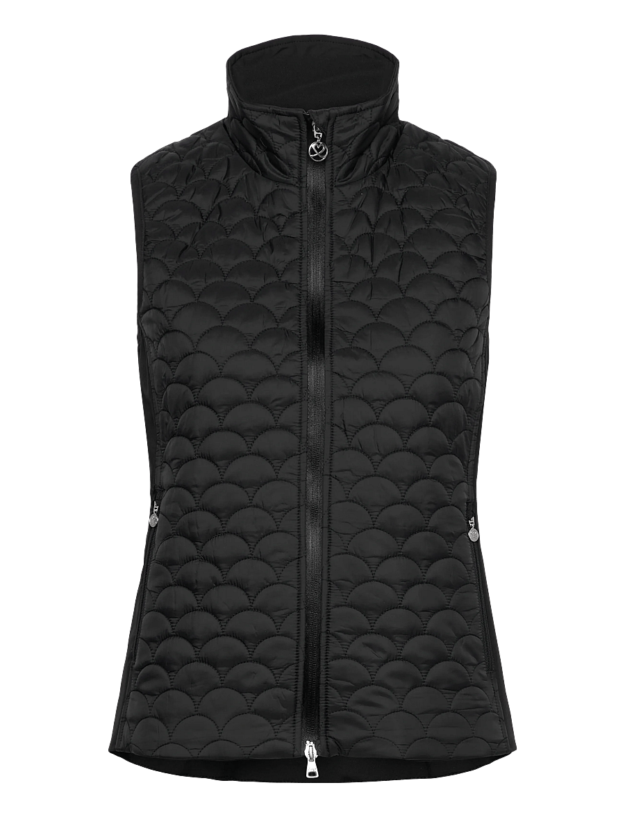Daily Sports - Quilt Padded vest - Õueriided - black - 0