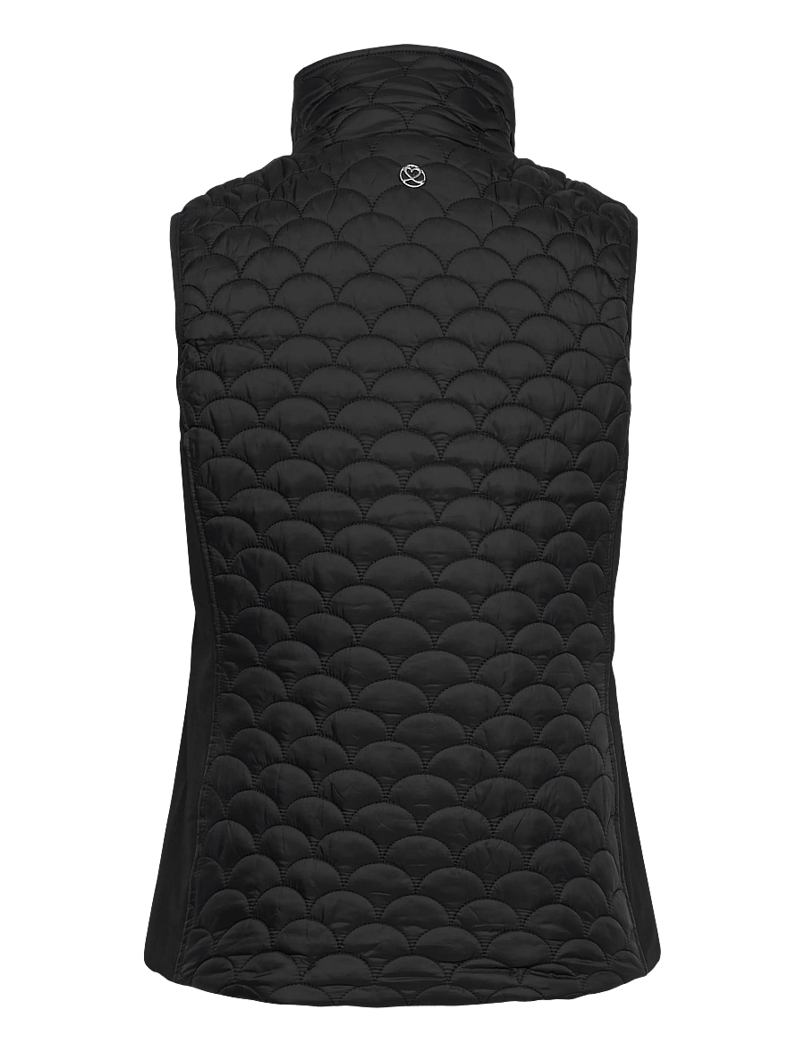 Daily Sports - Quilt Padded vest - Õueriided - black - 1