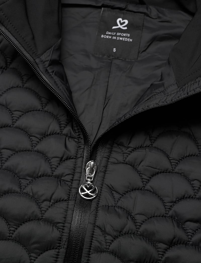 Daily Sports - Quilt Padded vest - outdoor - black - 2