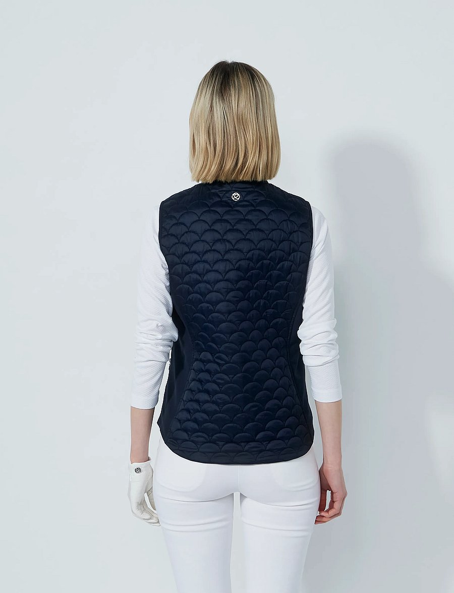 Daily Sports - Quilt Padded vest - outdoor - navy - 3
