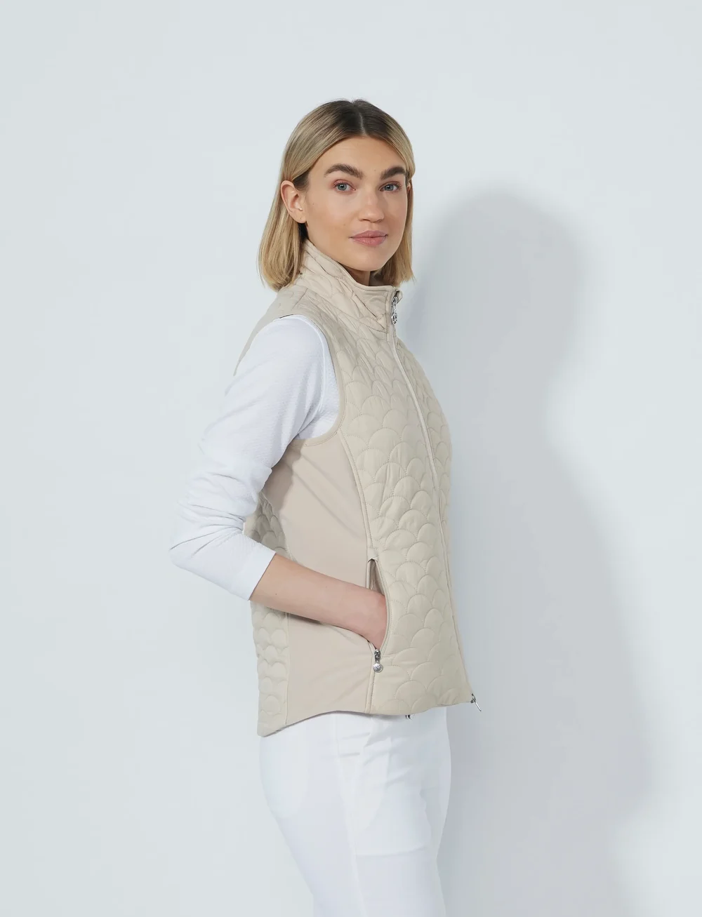 Daily Sports - Quilt Padded vest - overtøj - raw - 4