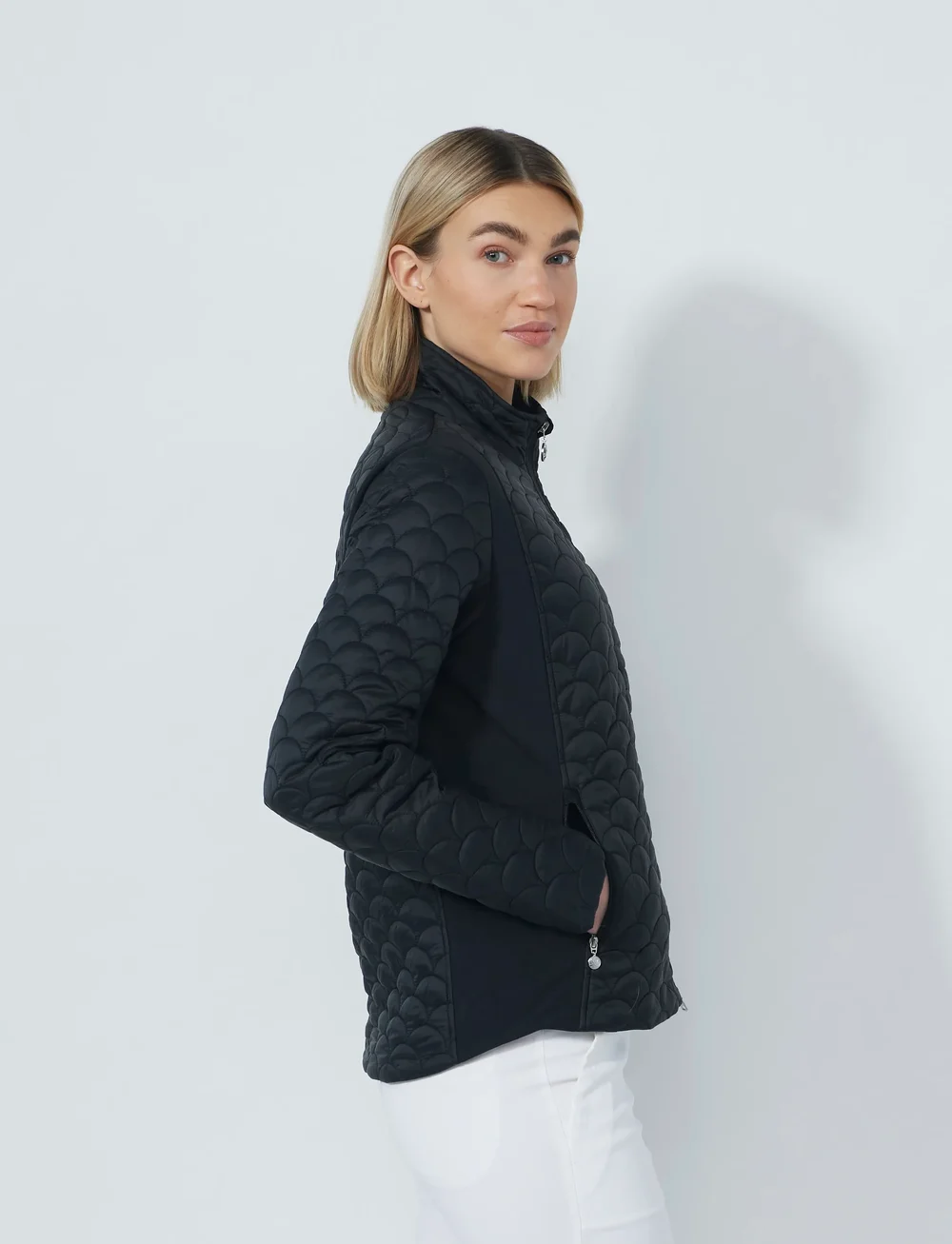 Daily Sports - Quilt Padded jacket - golfjakker - black - 4