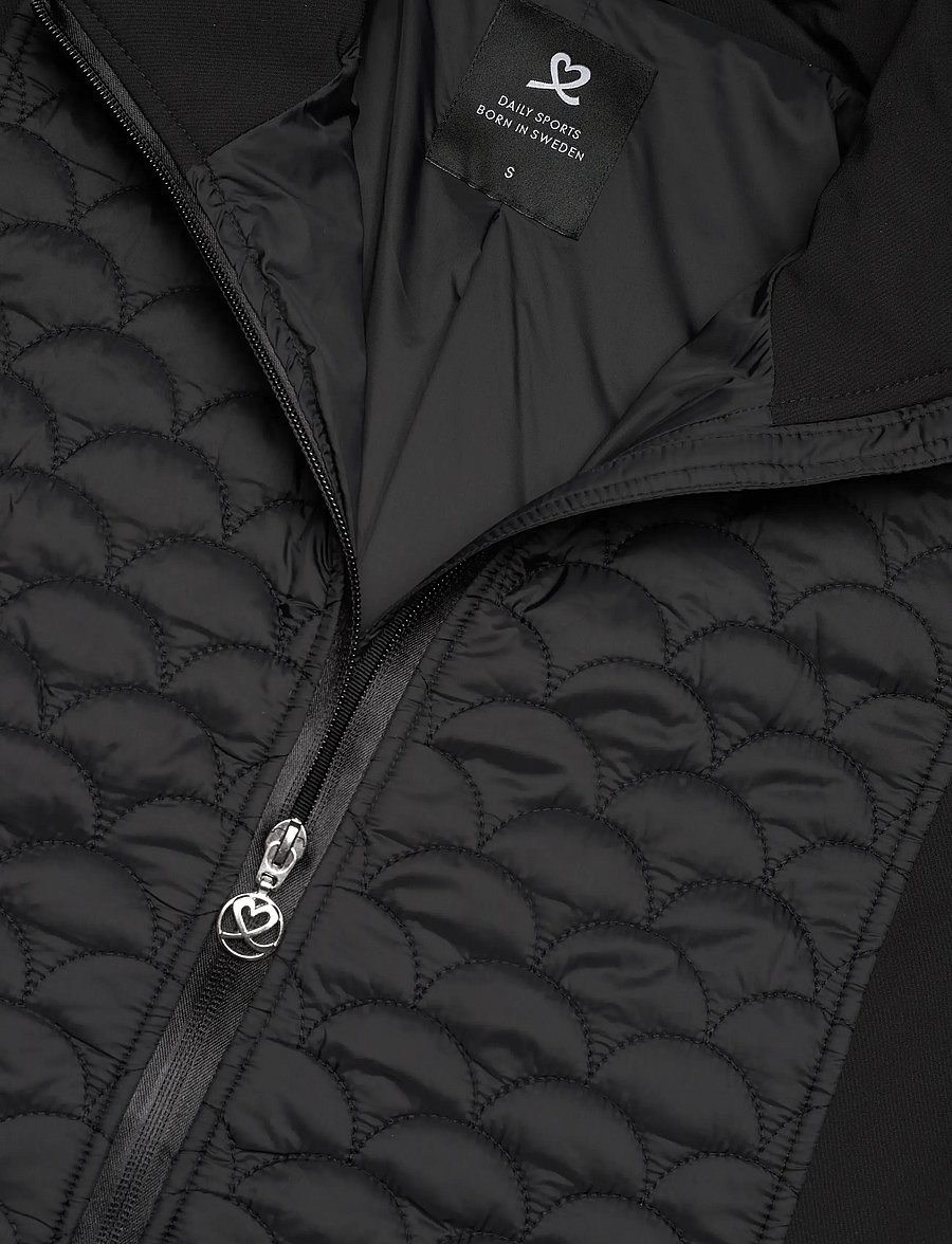 Daily Sports - Quilt Padded jacket - winterjacken - black - 5