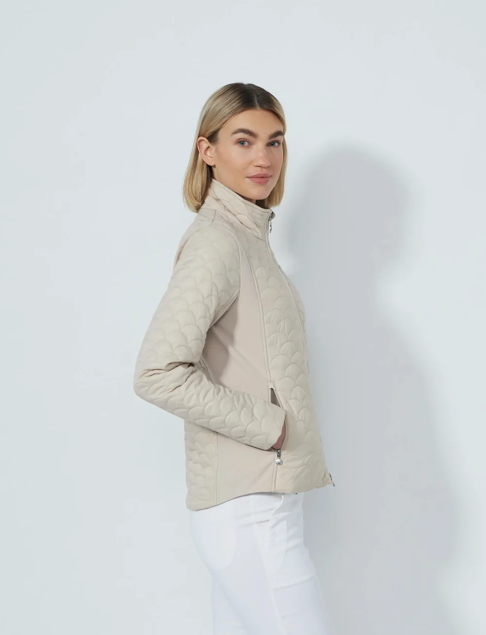 Daily Sports - Quilt Padded jacket - golfjakker - raw - 4