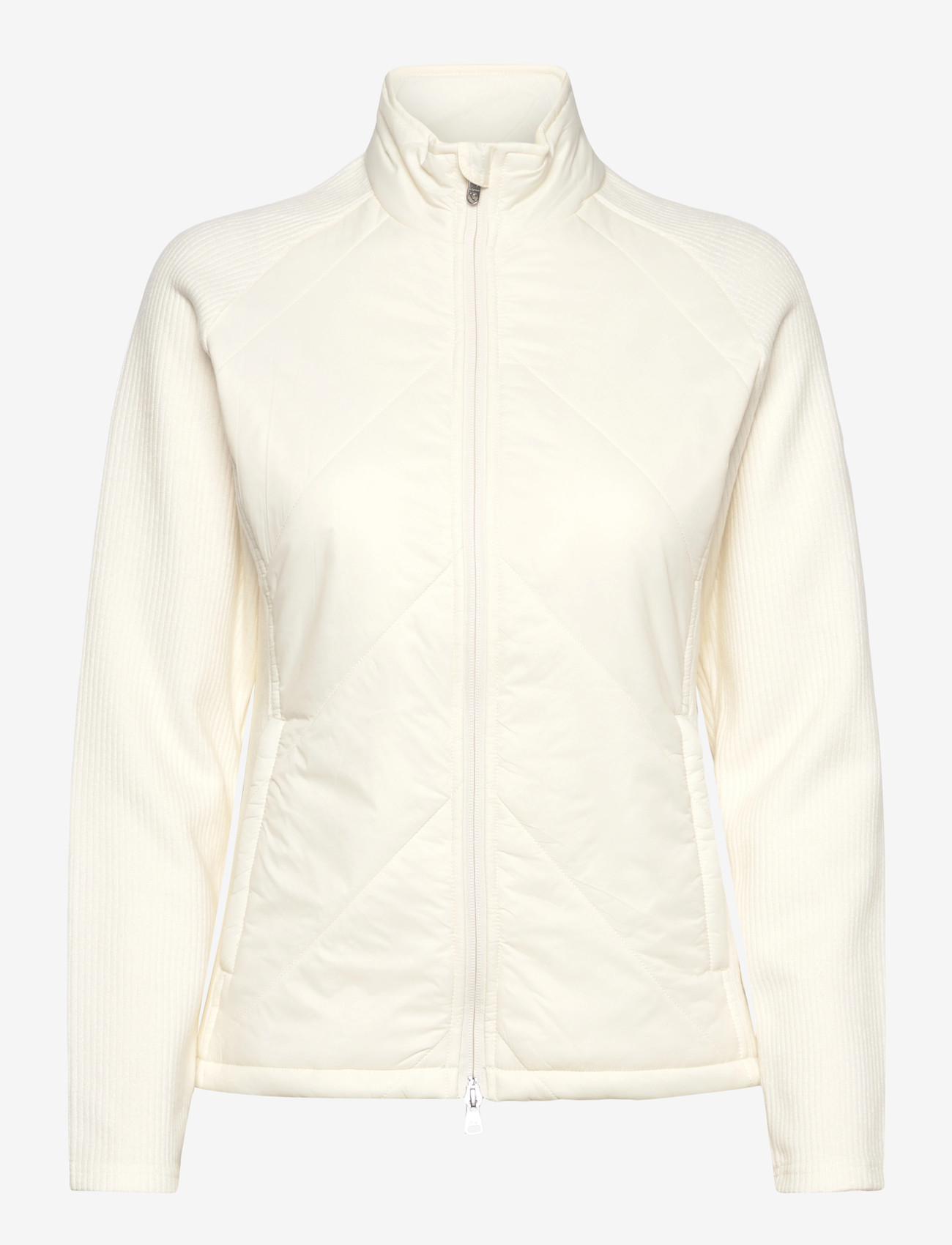 Daily Sports - Quilt Hybrid jacket - golfijakid - ivory - 0