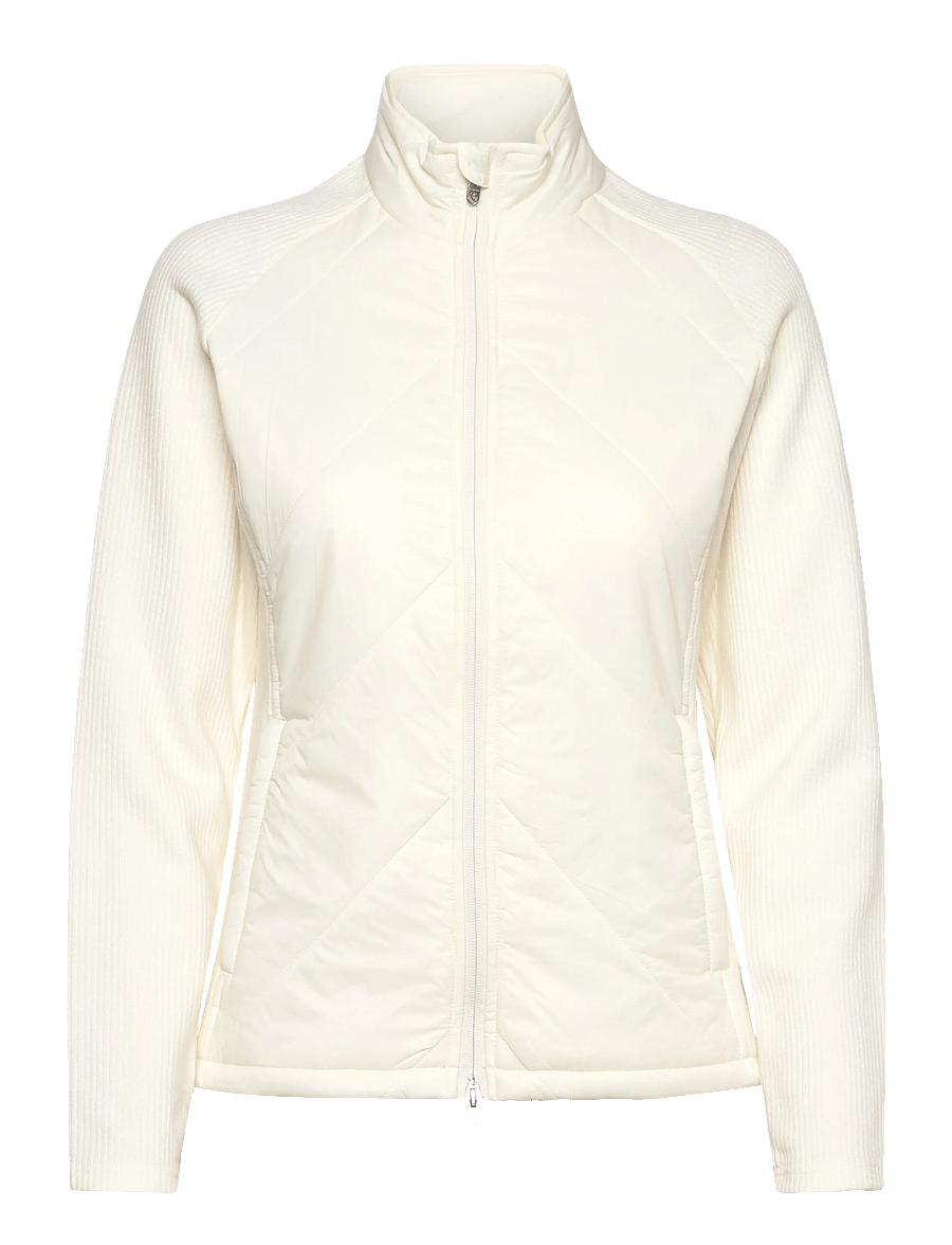 Daily Sports - Quilt Hybrid jacket - ivory - 0