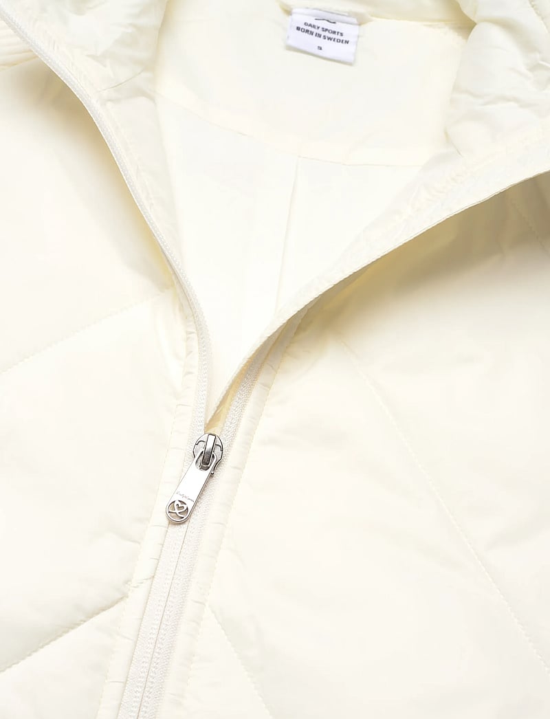 Daily Sports - Quilt Hybrid jacket - golfijakid - ivory - 2