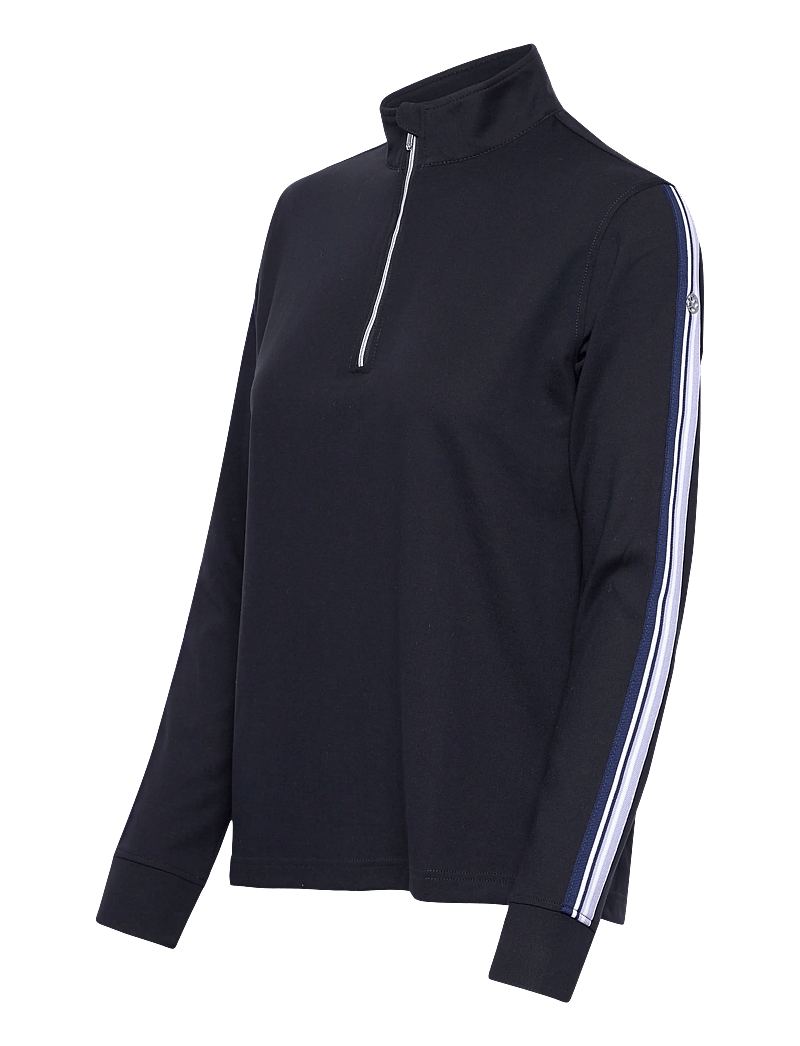 Daily Sports - Peach LS Half neck - alussärgid ja t-särgid - navy - 2