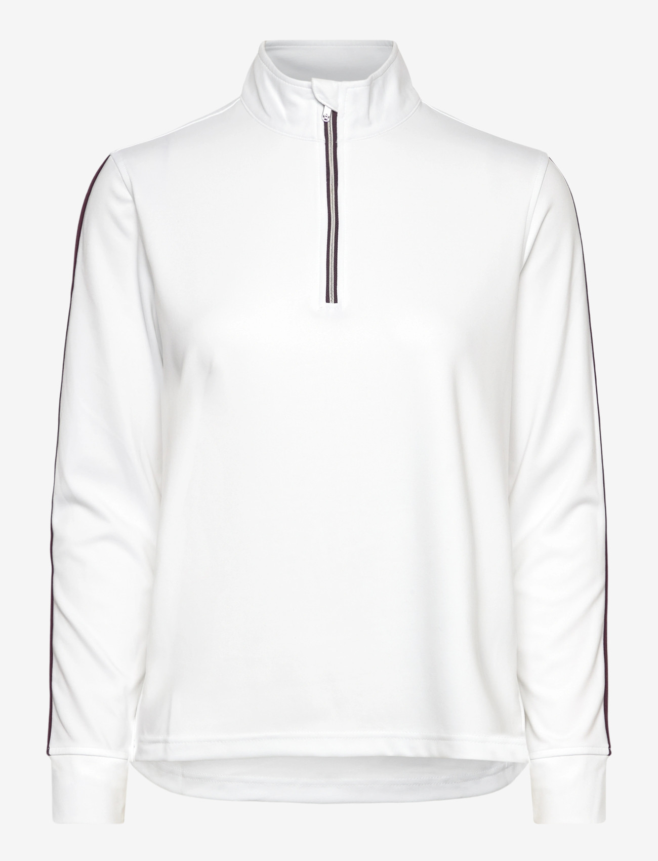 Daily Sports - Peach LS Half neck - alussärgid ja t-särgid - white - 0