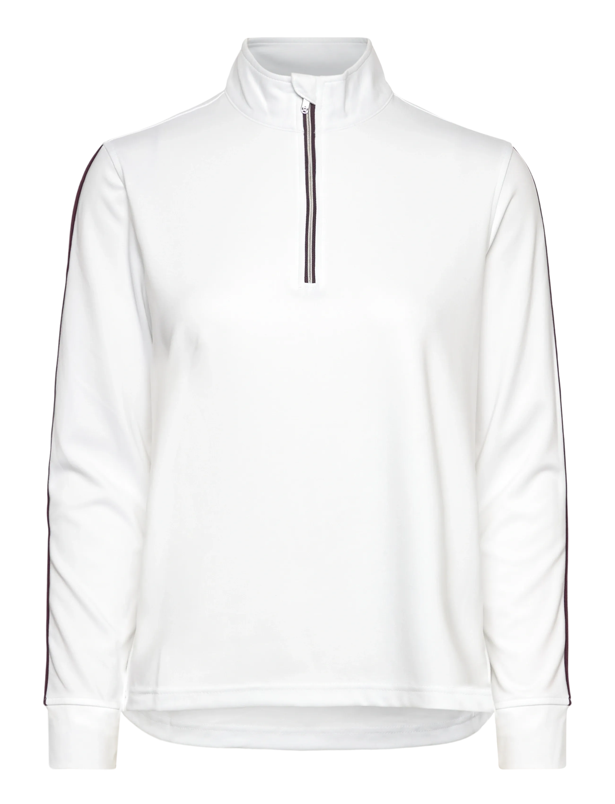 Daily Sports Peach LS Half neck - T-särgid ja alussärgid - WHITE / white