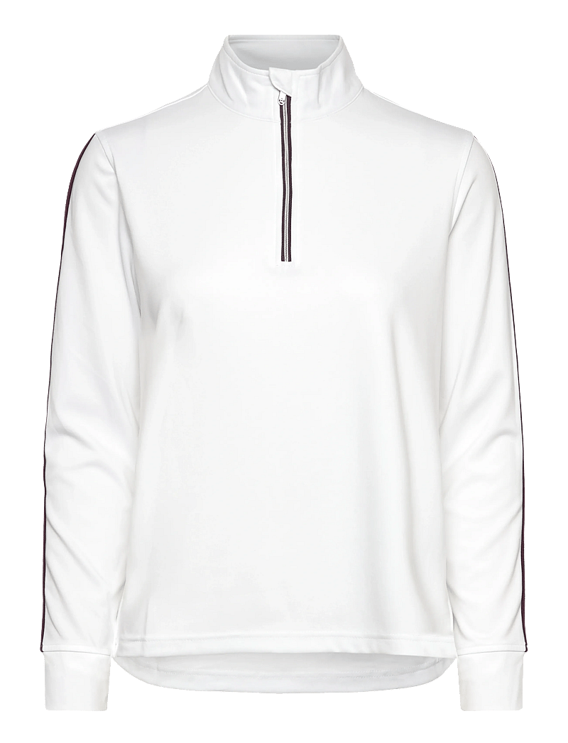 Daily Sports - Peach LS Half neck - alussärgid ja t-särgid - white - 0