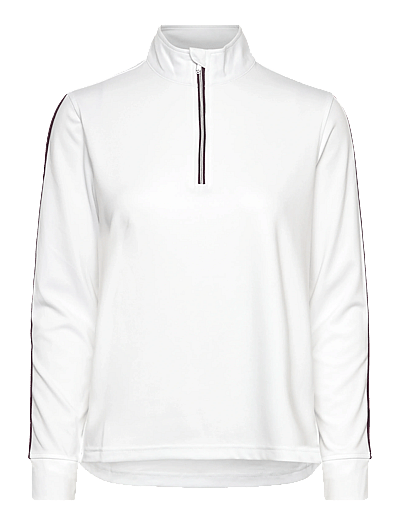 Daily Sports Peach LS Half neck - Kleidung - WHITE / white