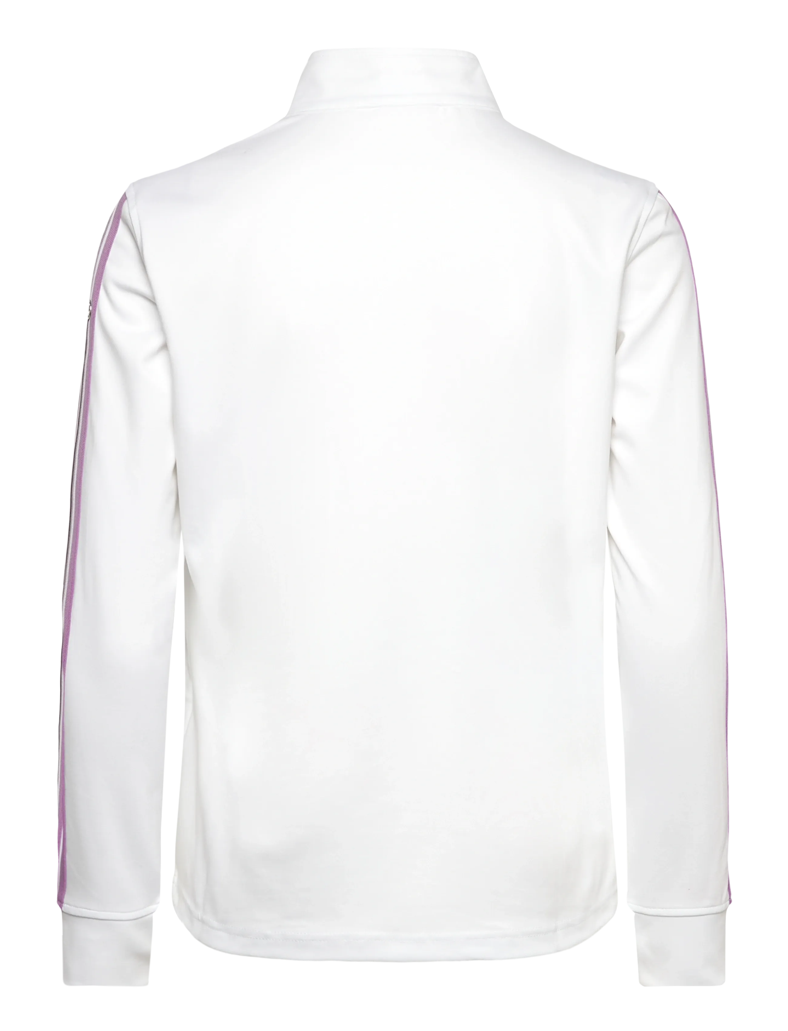 Daily Sports - Peach LS Half neck - tops - white - 1