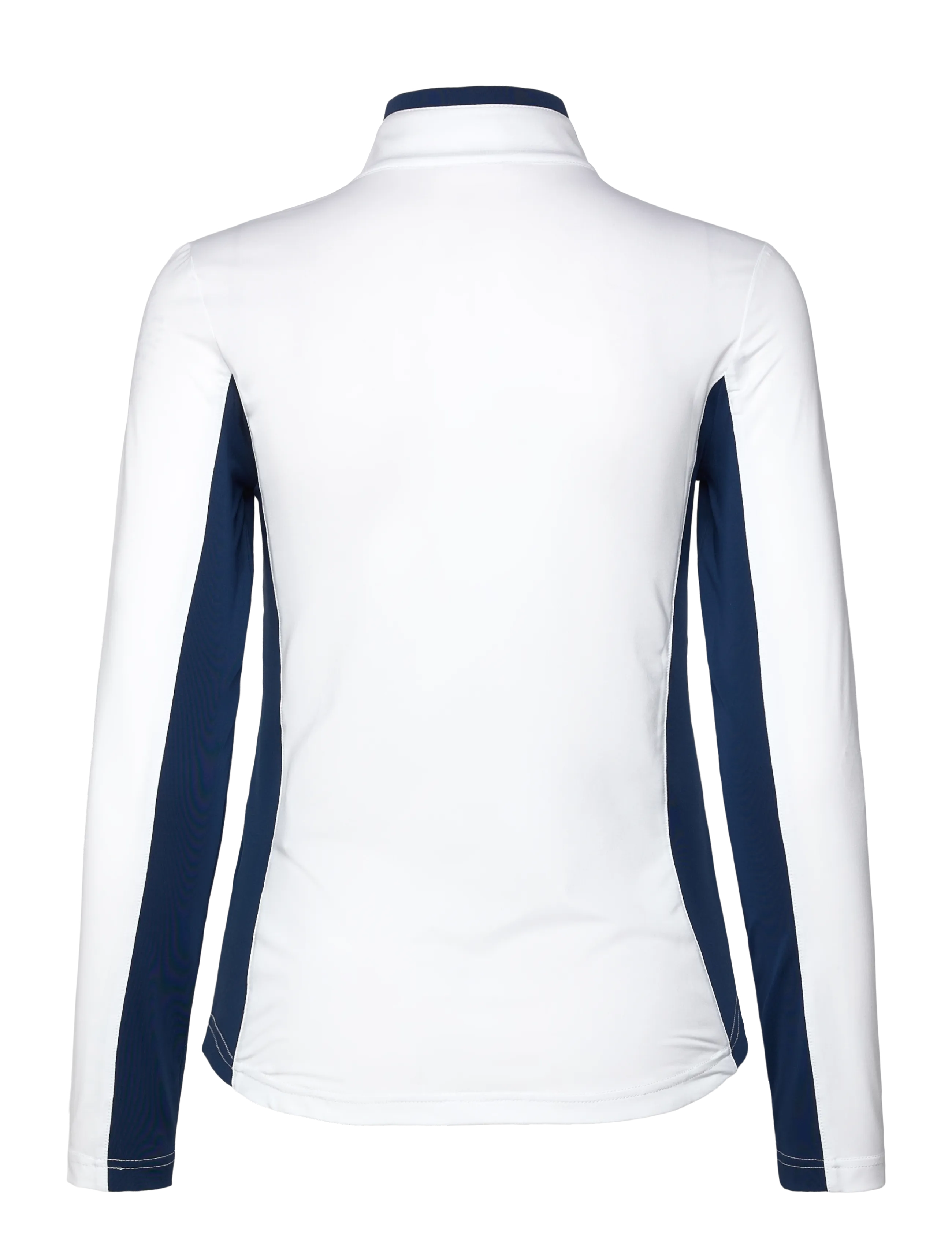 Daily Sports - Panel LS Half neck - white - 1