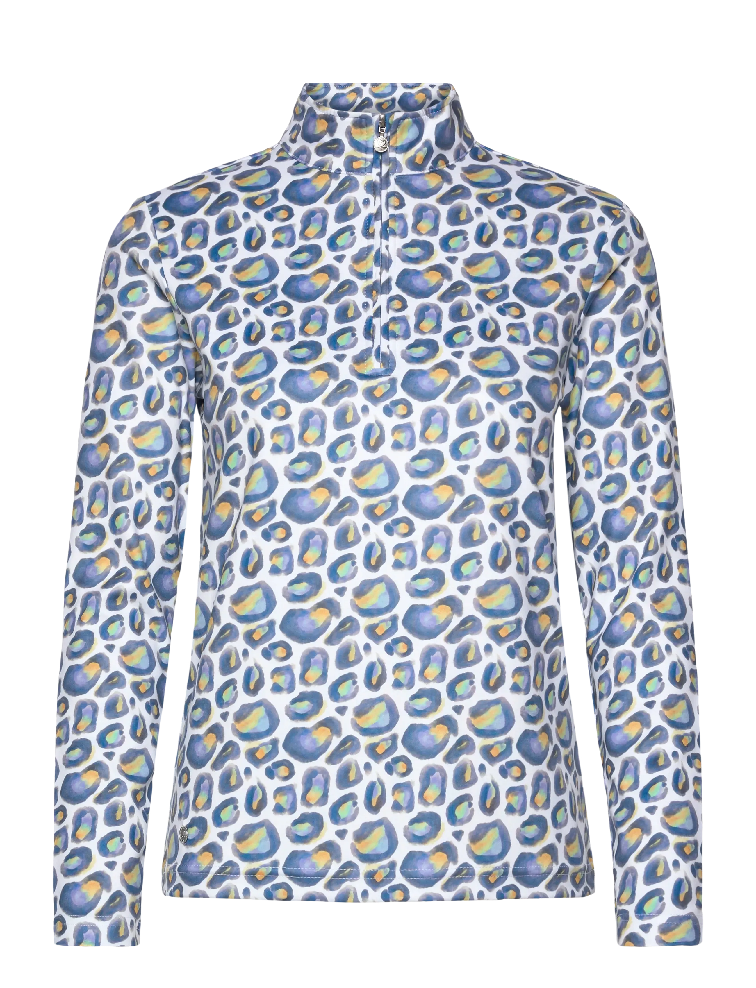 Daily Sports Print peached Half neck - Tøj - WATER LEO / multi