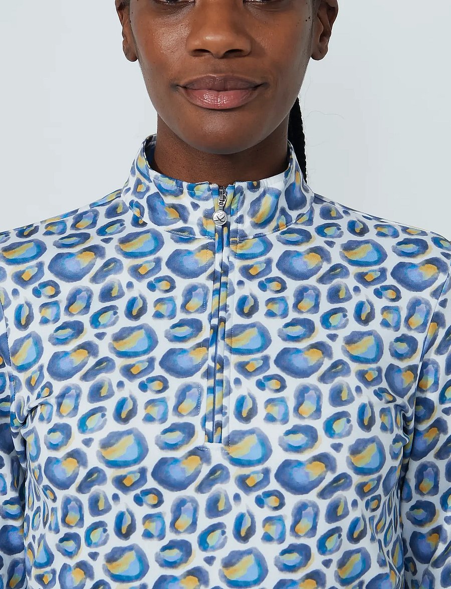 Daily Sports - Print peached Half neck - hauts - water leo - 4