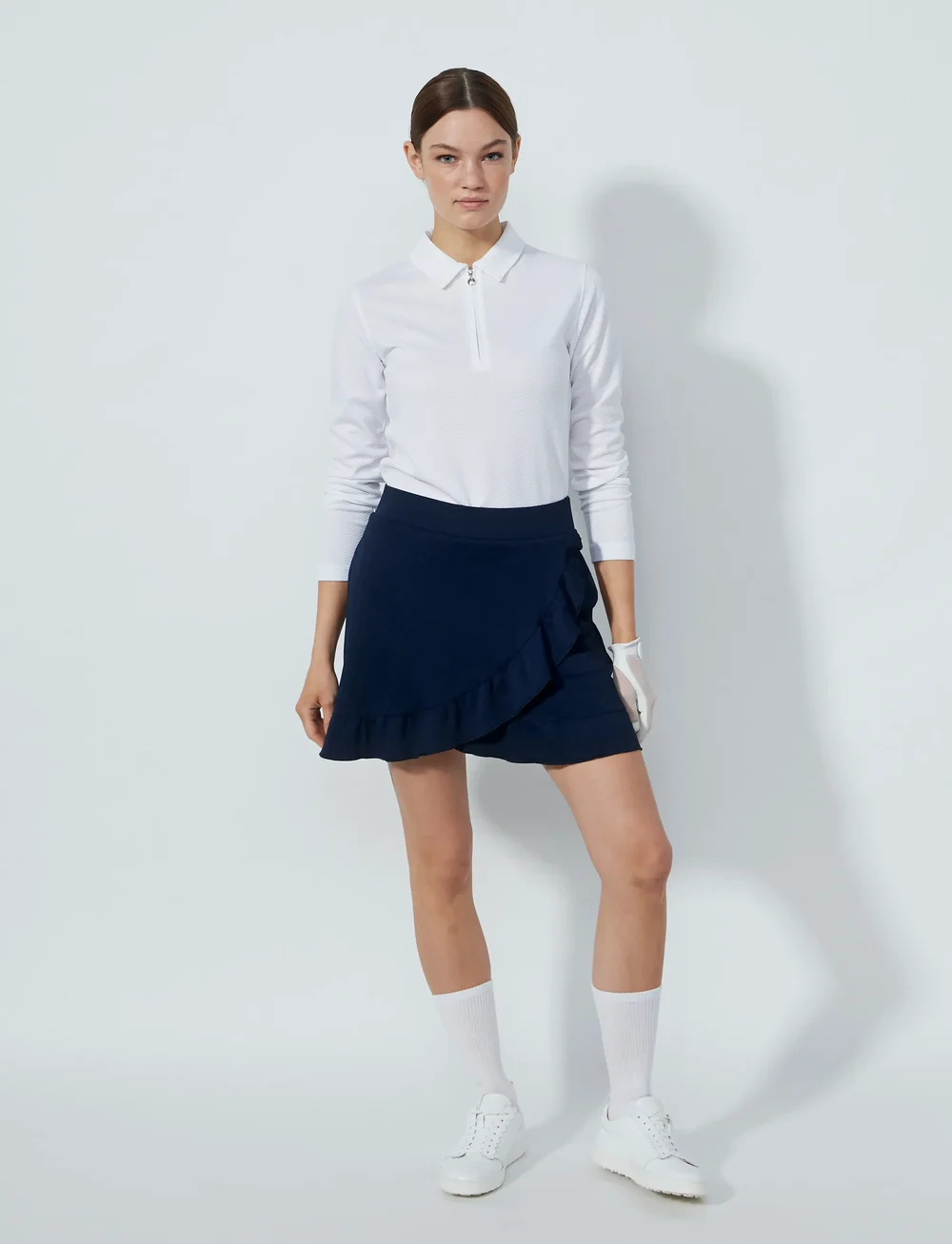 Daily Sports - Frill Skort 45 cm - mekot & hameet - navy - 0
