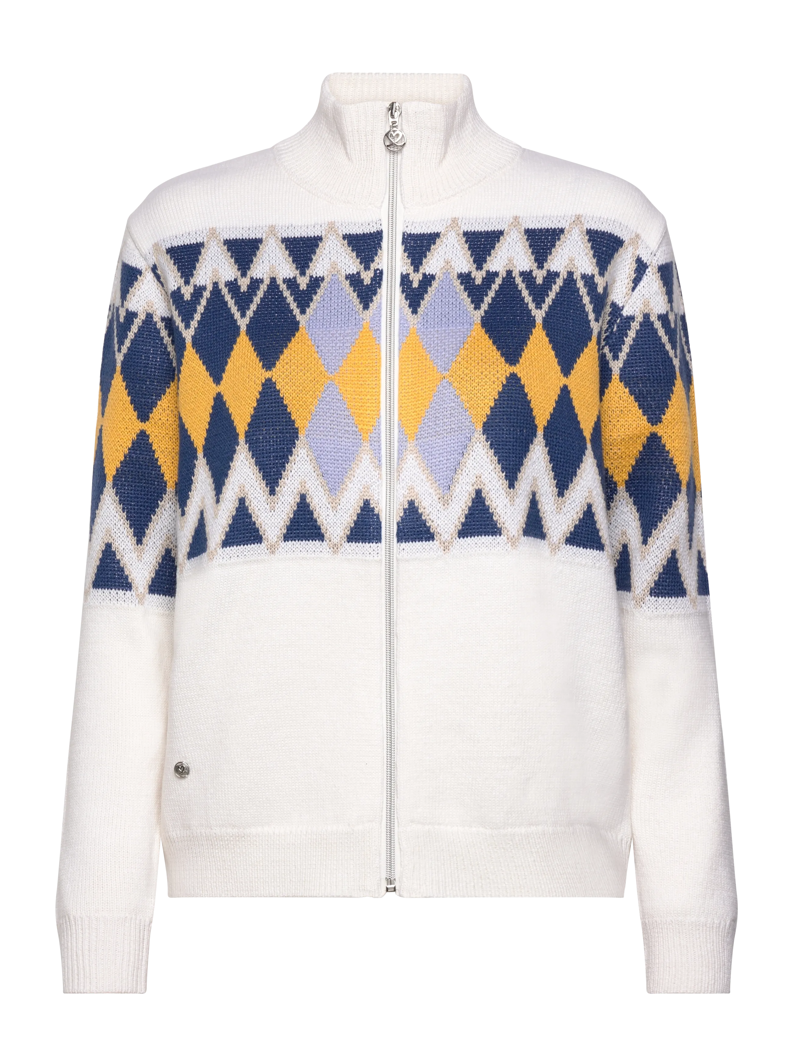 Daily Sports - Placed Argyle Cardigan
