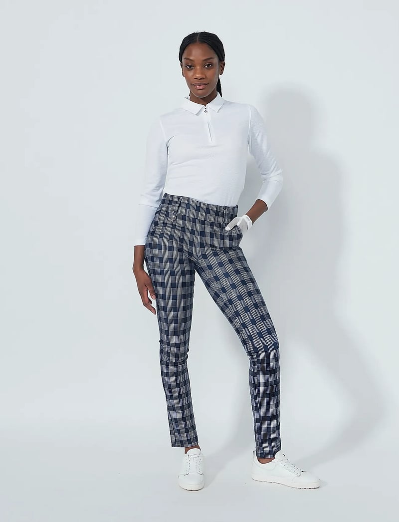 Daily Sports - Printed Magic Warm 32 inch - golfbukser - check navy - 0