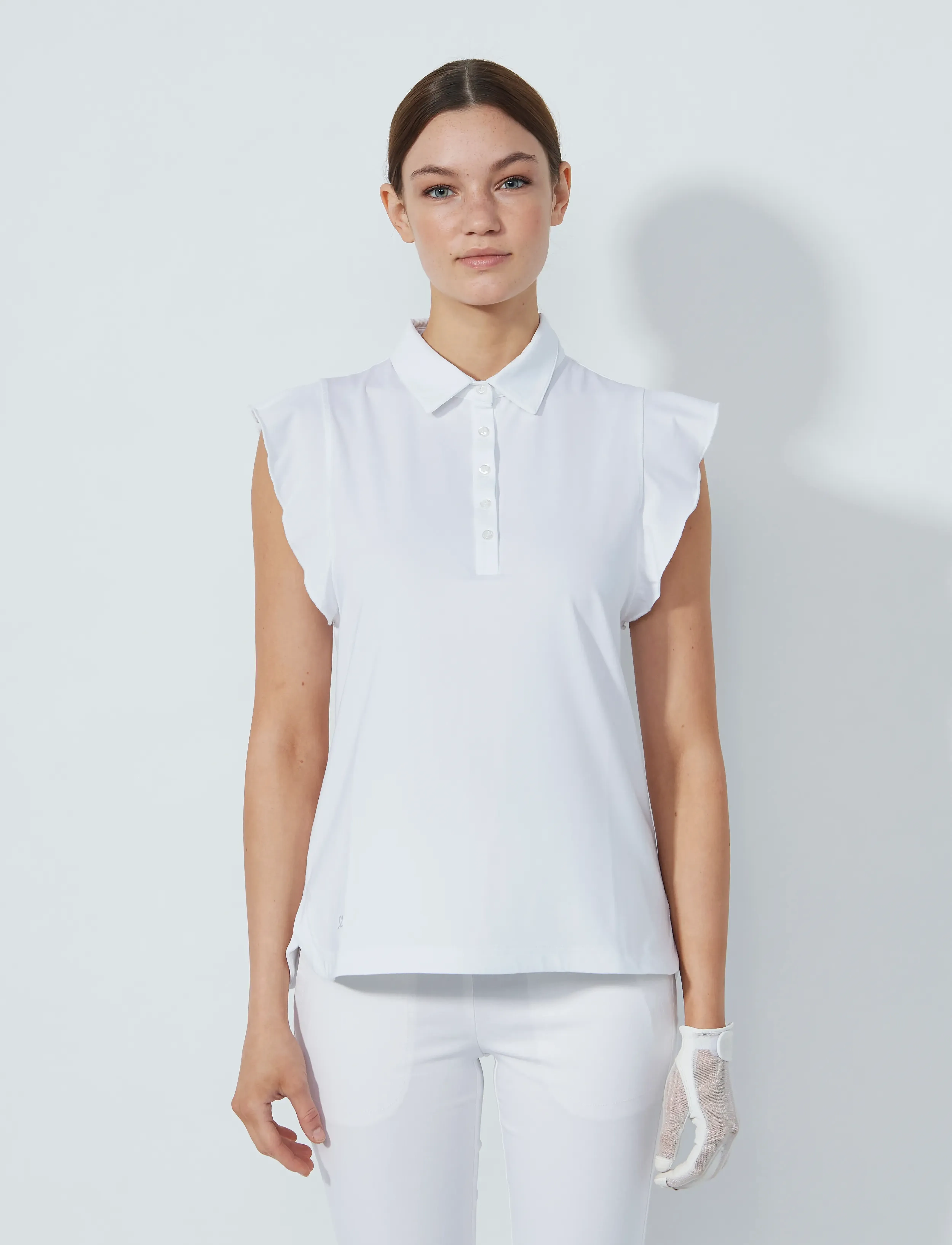 Daily Sports Luxe SL shirt - Polosärgid - WHITE / white
