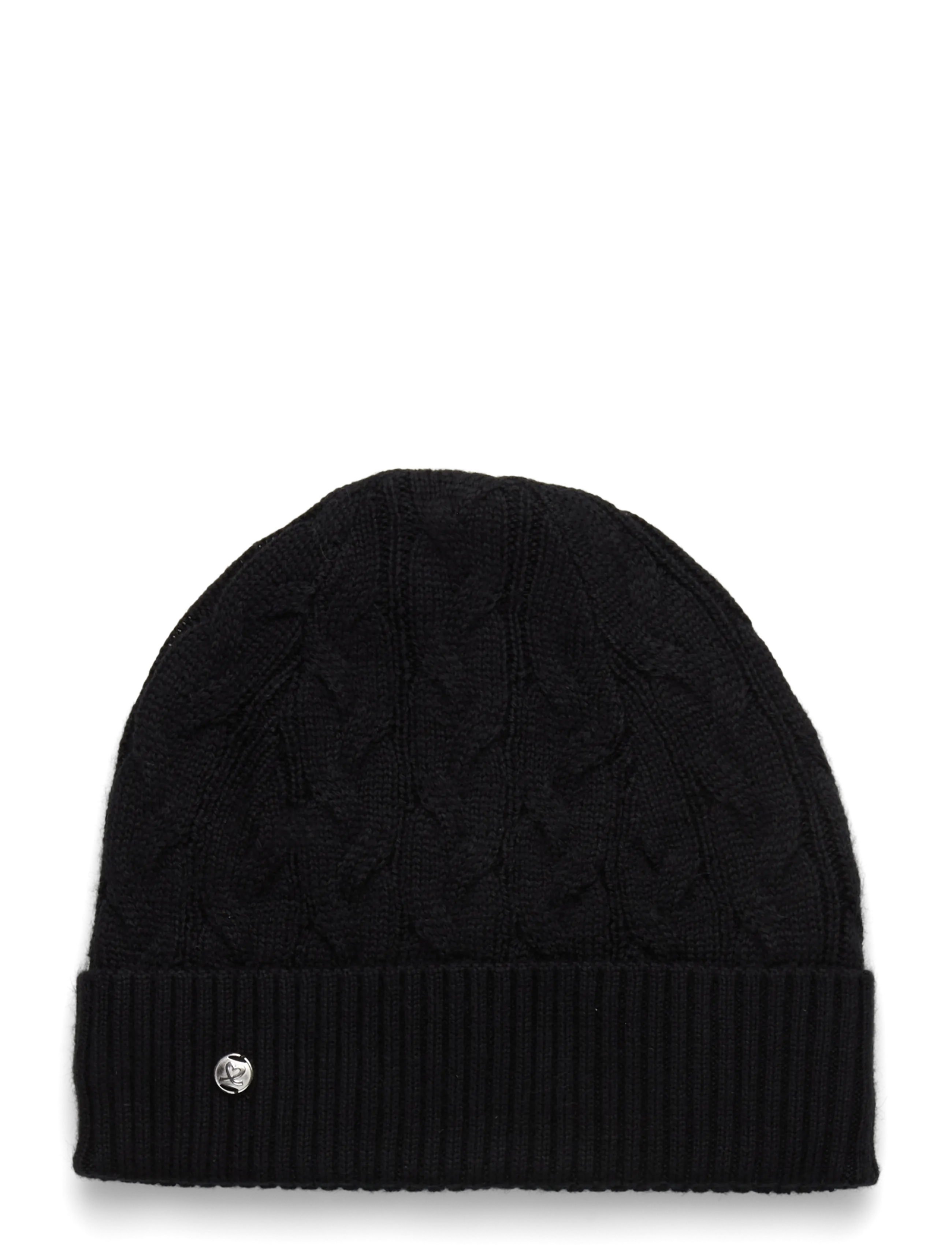 DAILY Sport Cable Knit Hat Schwarz - One Size - Damen