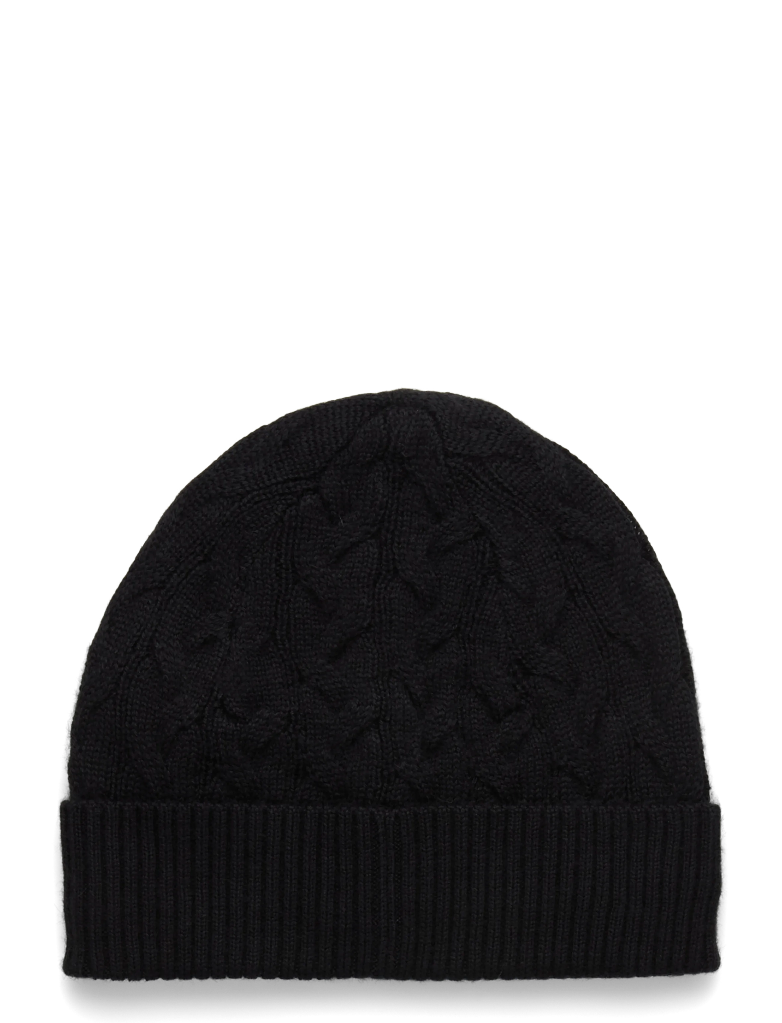 Daily Sports - Cable knit Hat - luer - black - 1
