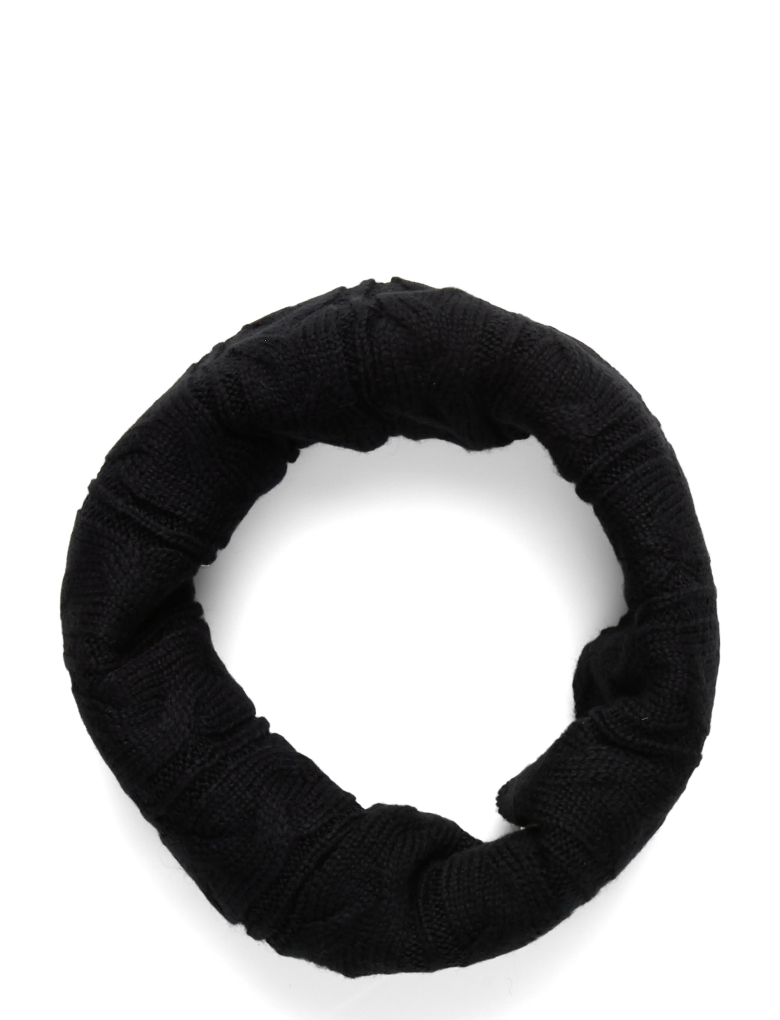 DAILY Sport Cable Knit Neck Warmer Schwarz - One Size - Damen