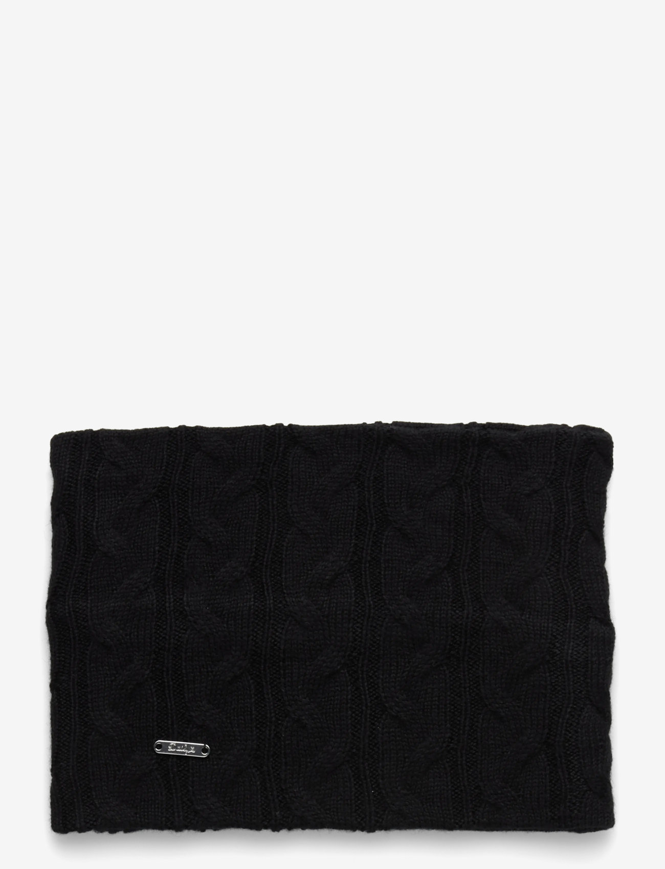 Daily Sports - Cable knit Neck Warmer - halsdukar & halsvärmare - black - 1