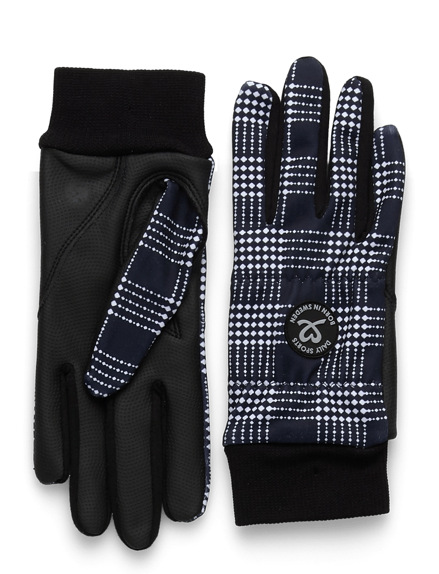 Daily Sports - Golf Plaid Glove - fingerhandschuhe - navy - 0