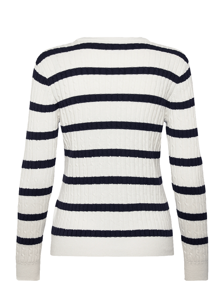 Daily Sports - Stripe Madelene Pullover - langarmshirts - navy - 2