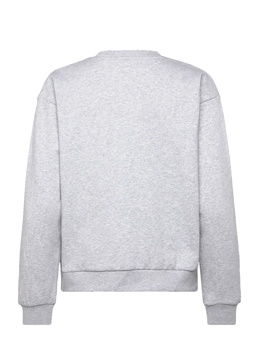 Daily Sports - Embroidery Sweatshirt - dressipluusid ja pusad - pebble - 2
