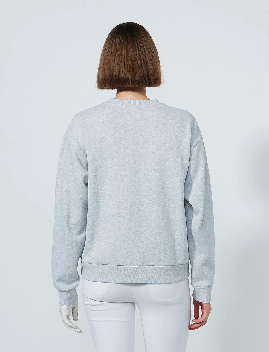 Daily Sports - Embroidery Sweatshirt - yläosat - pebble - 5