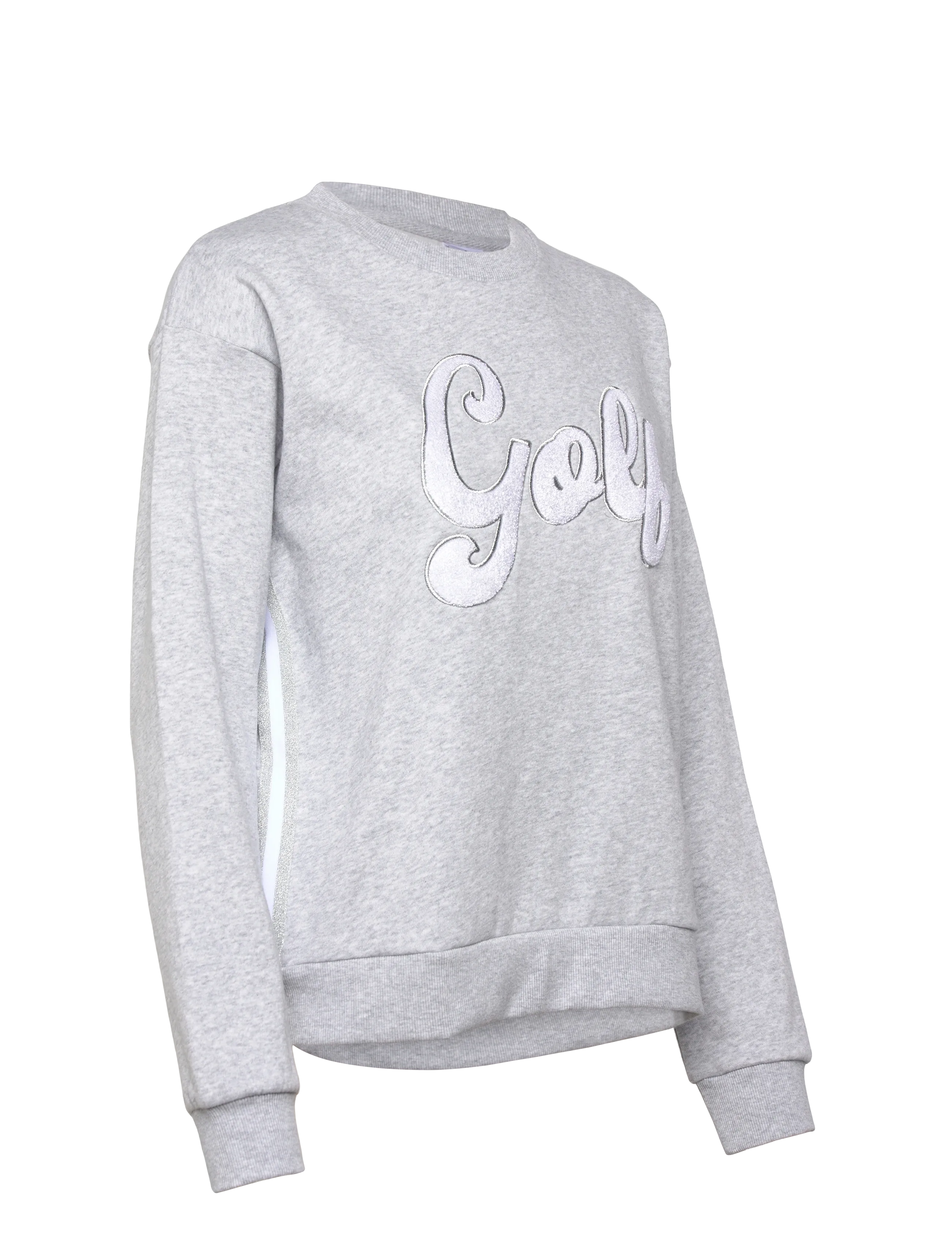 Daily Sports - Embroidery Sweatshirt - overdele - pebble - 4