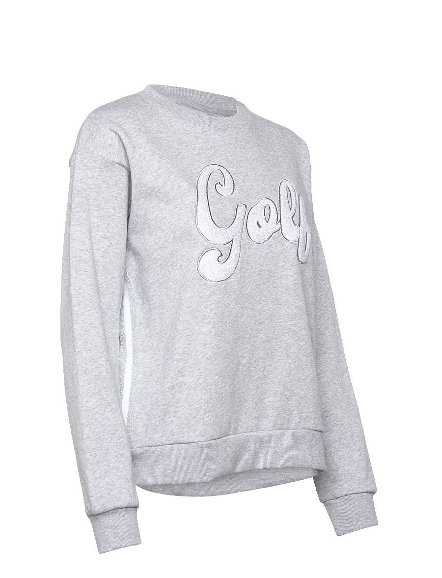 Daily Sports - Embroidery Sweatshirt - yläosat - pebble - 4