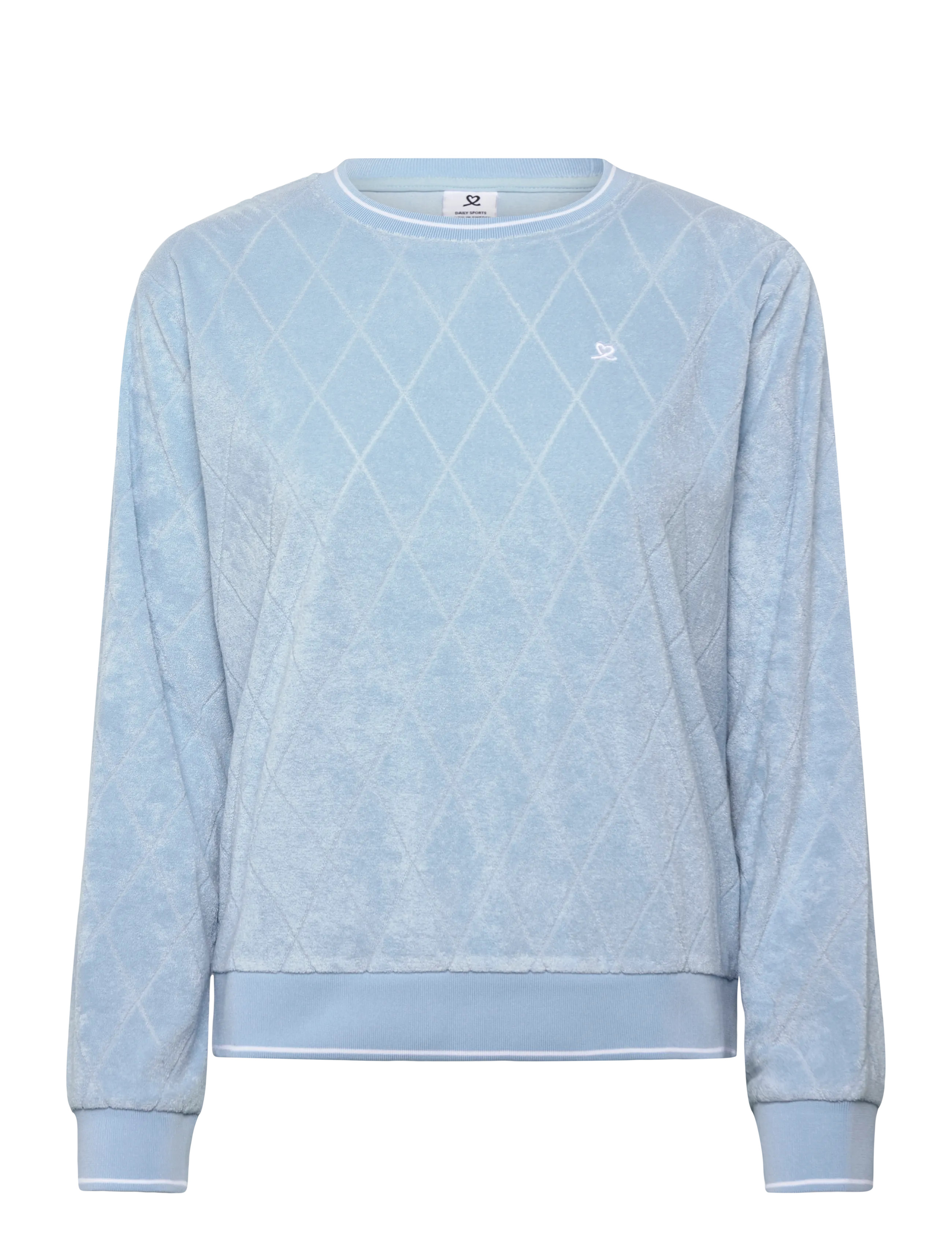 Daily Sports Terry Touch Sweatshirt - Golf - BREEZY BLUE / blue