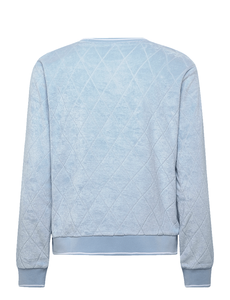 Daily Sports - Terry Touch Sweatshirt - overdele - breezy blue - 2