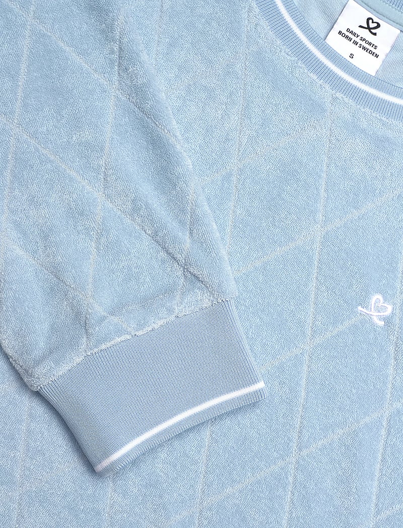 Daily Sports - Terry Touch Sweatshirt - overdele - breezy blue - 5