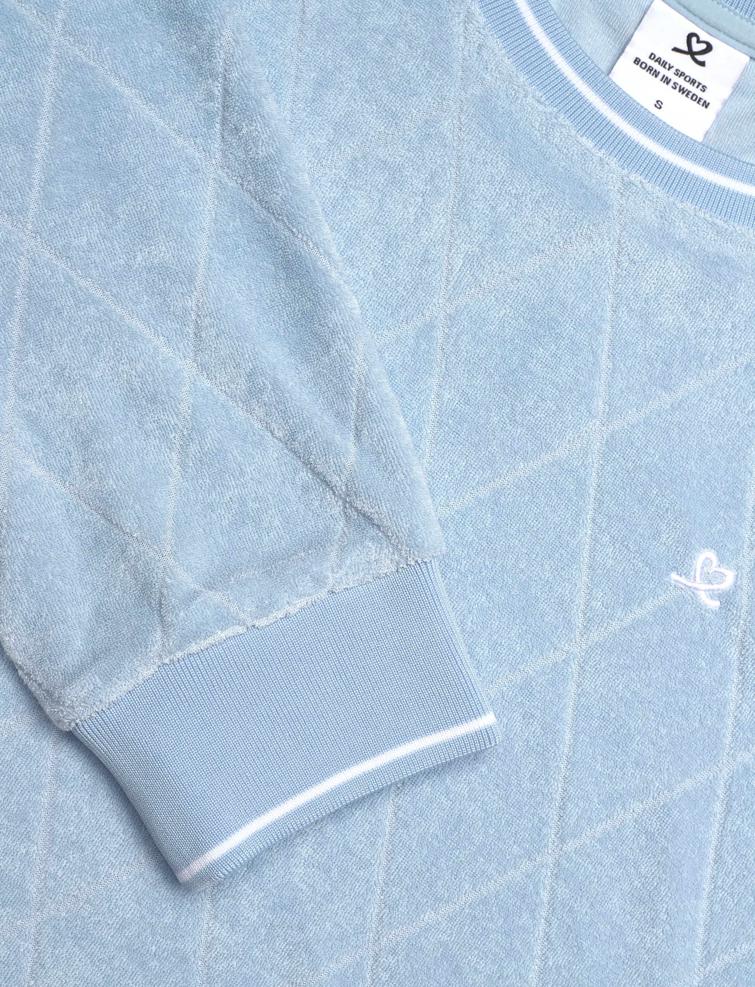 Daily Sports - Terry Touch Sweatshirt - tops - breezy blue - 5