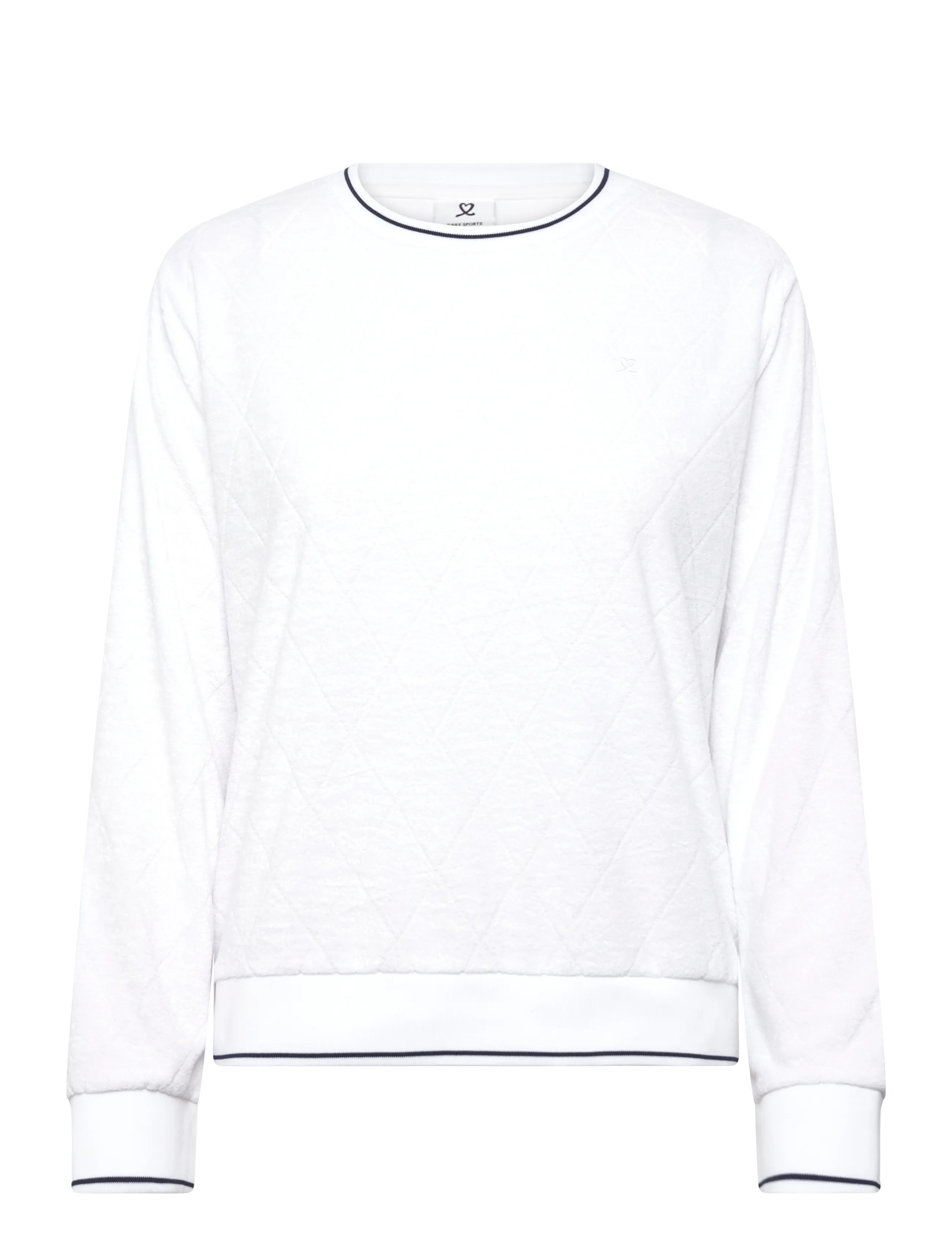 Daily Sports Terry Touch Sweatshirt - Riided - WHITE / white