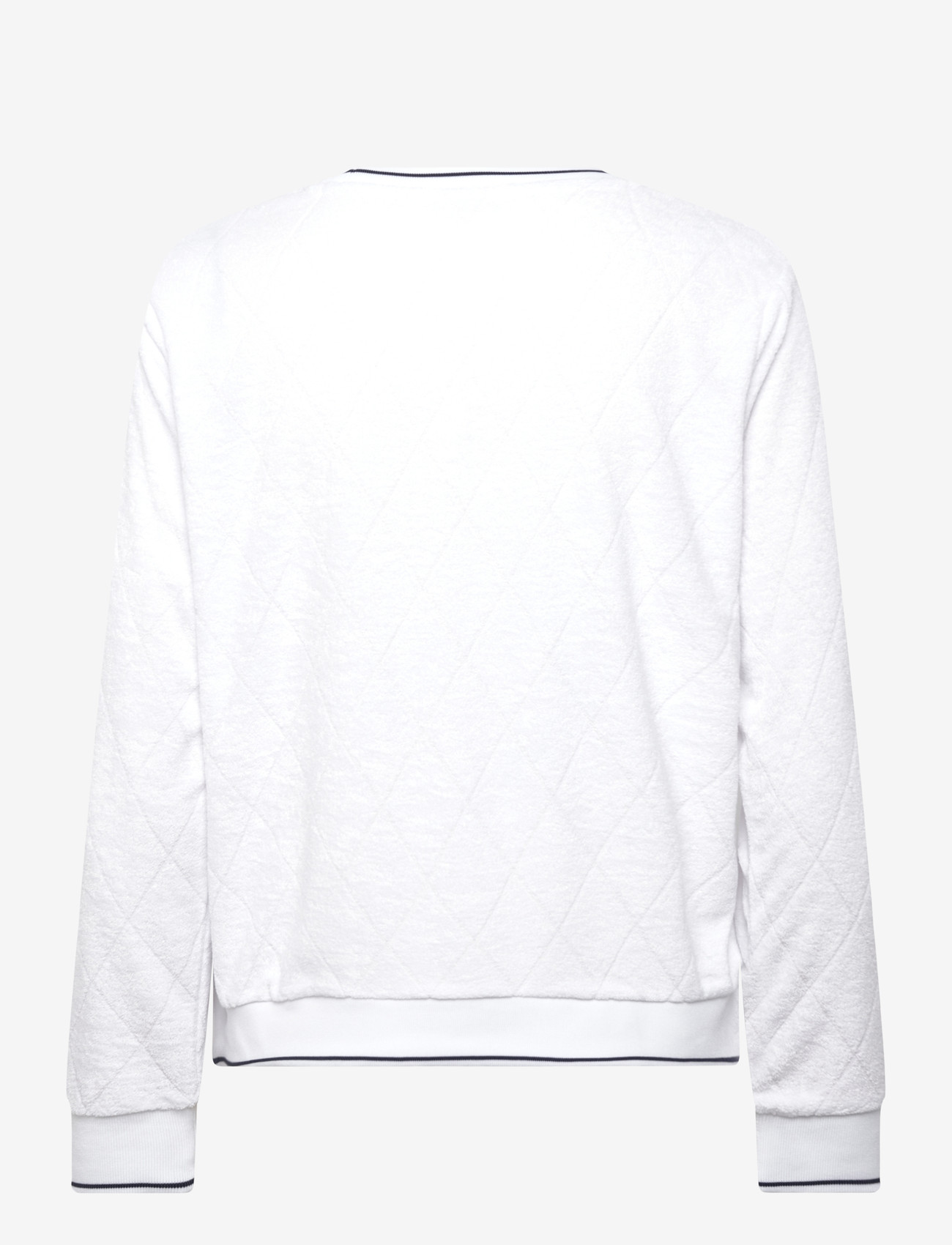 Daily Sports - Terry Touch Sweatshirt - oberteile - white - 2