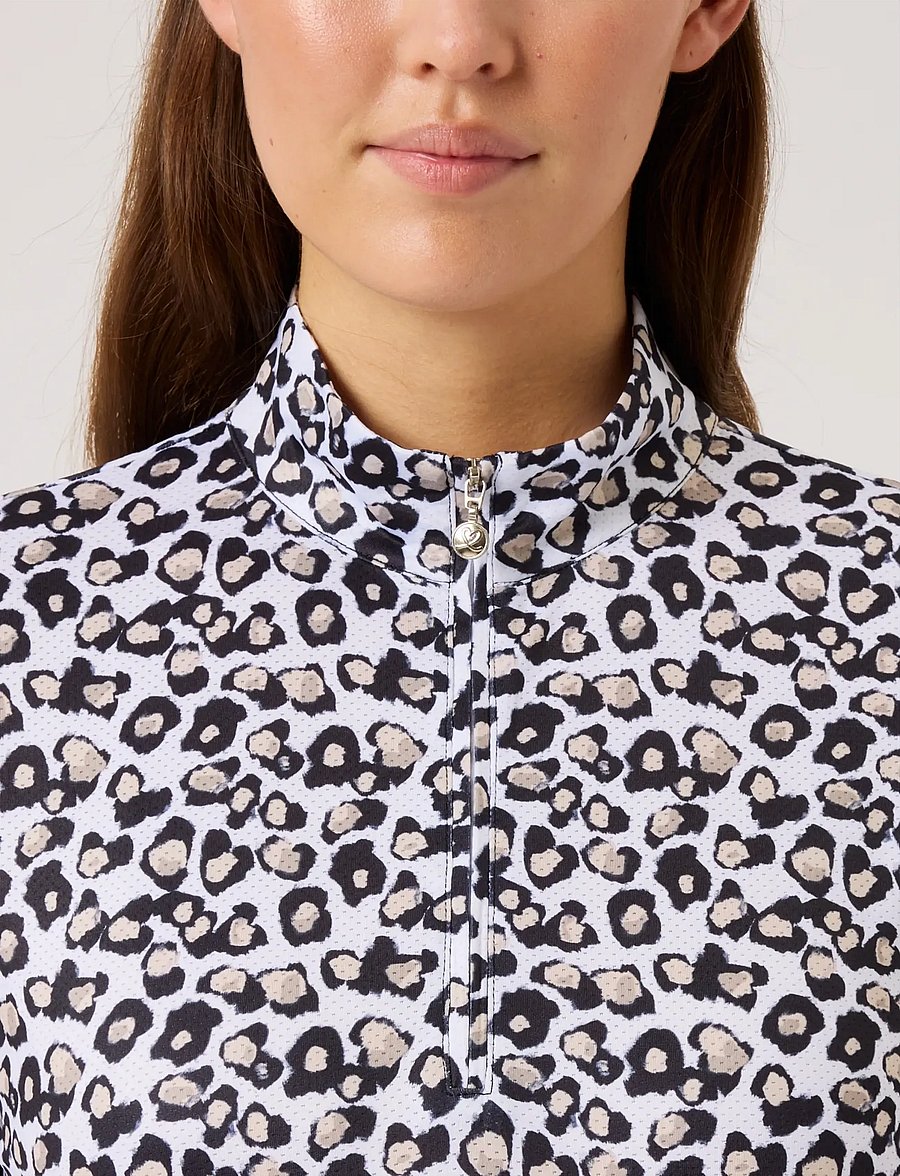 Daily Sports - Sheermotion LS Half zip - kampsunid ja vahekihid - leo contrast - 4