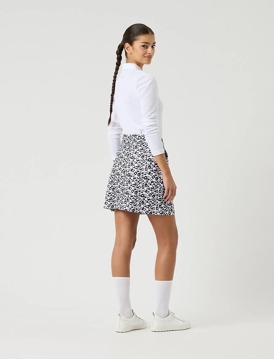 Daily Sports - Sheermotion LS Half zip - skorts - leo contrast - 3