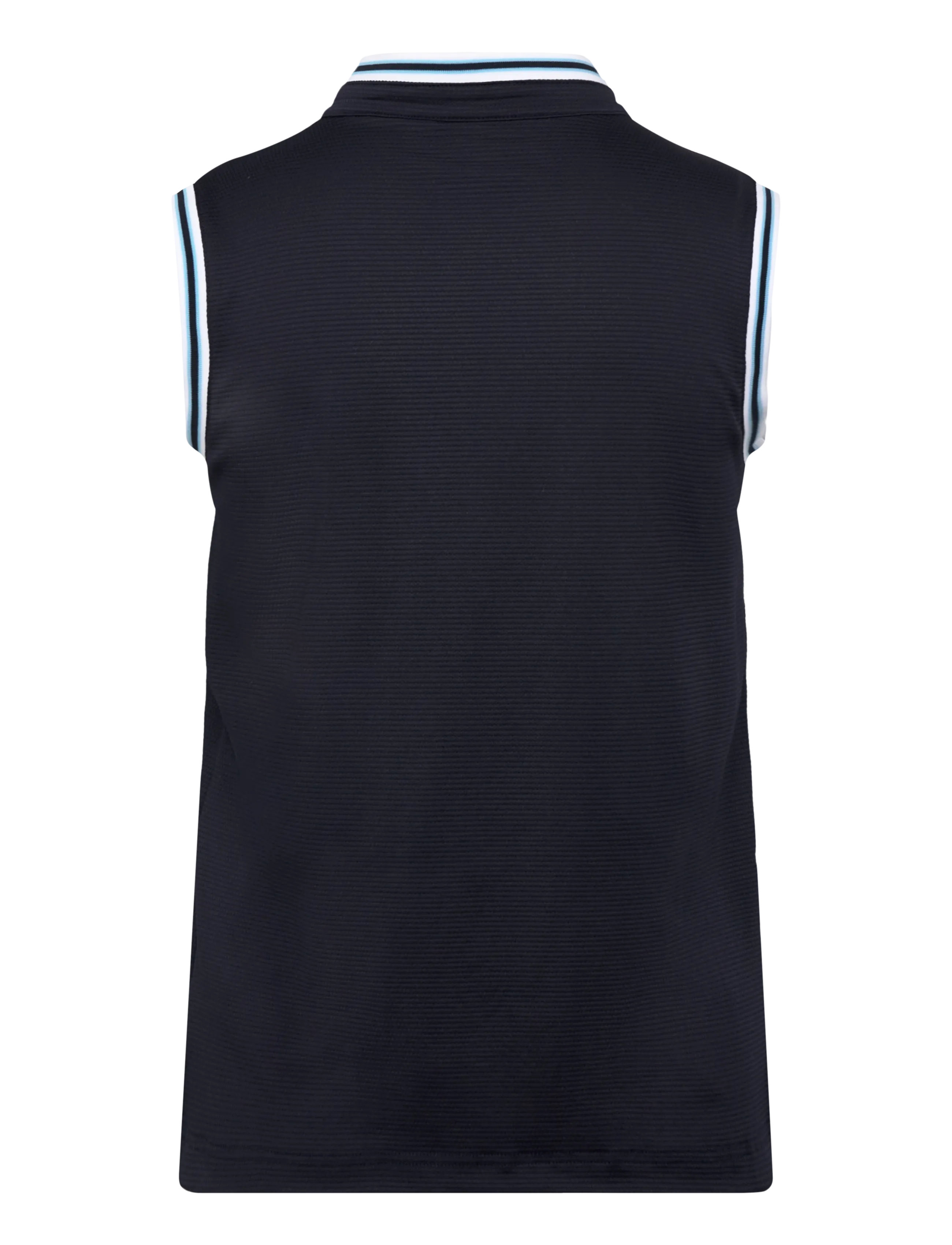 Daily Sports - Round neck SL Polo shirt - toppe & t-shirts - navy - 2