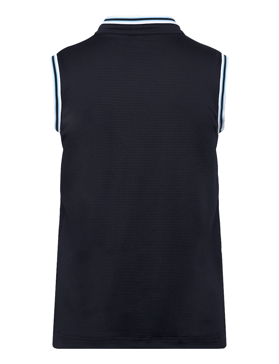 Daily Sports - Round neck SL Polo shirt - oberteile & t-shirts - navy - 2